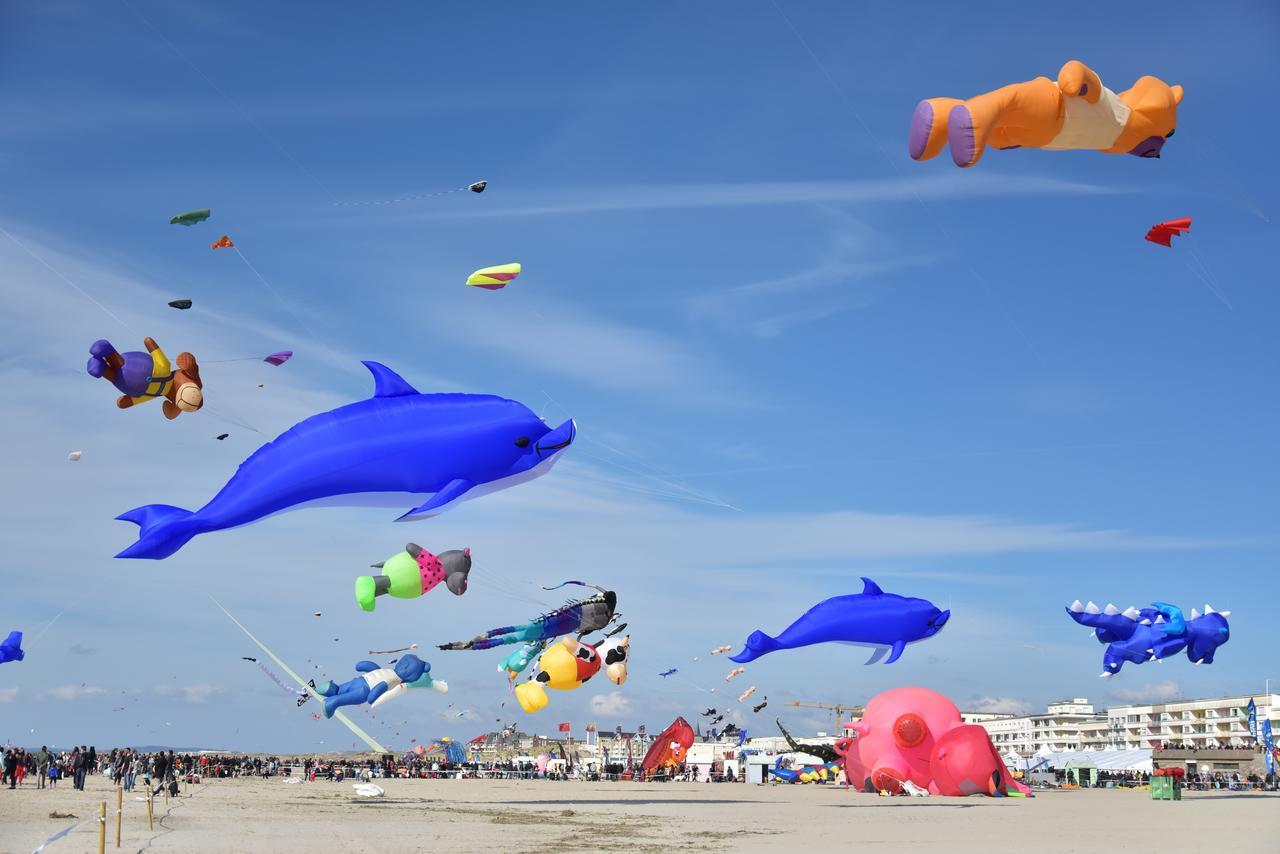 Studio "Les Pieds Dans L'Eau" - 50M Front De Mer Berck Esterno foto